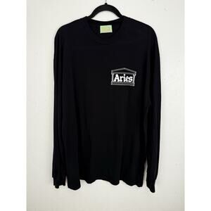 Aries The Rat Project Long Sleeve T-shirt Size XL Black No Problemo Italy